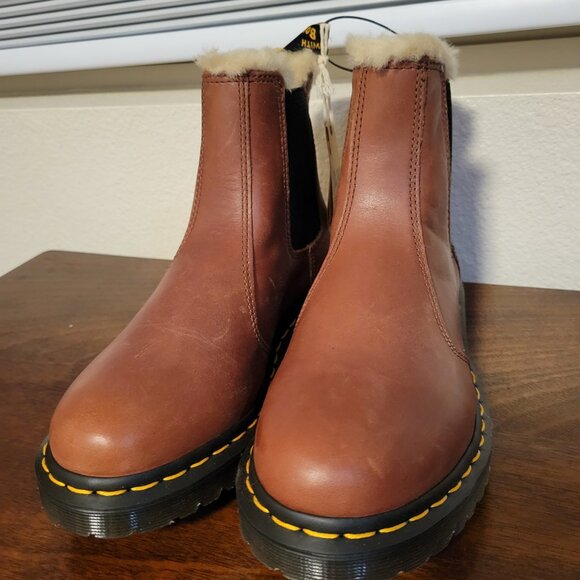 Dr. Martens Women's 2976 Leonore Farrier Leather Chelsea Boots Size 8 - Picture 2 of 8